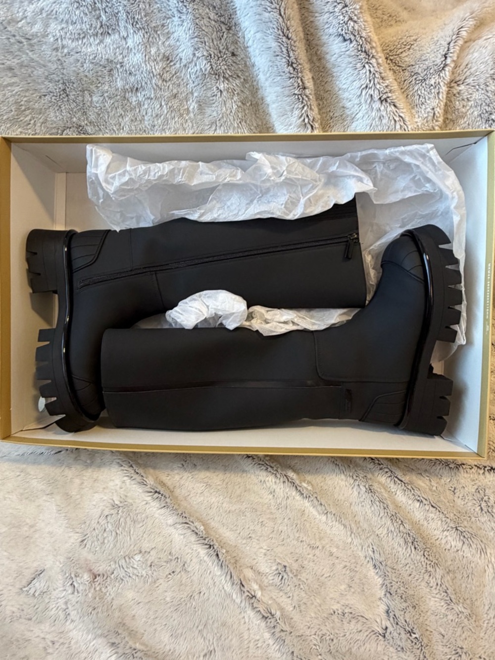 Michael Kors Syrda Tall Boot Rubber